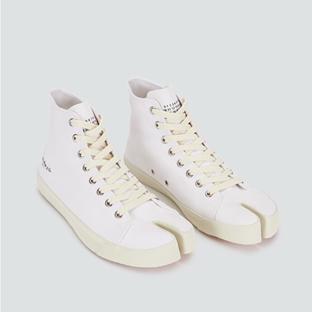 Maison Margiela White Tabi Sneakers